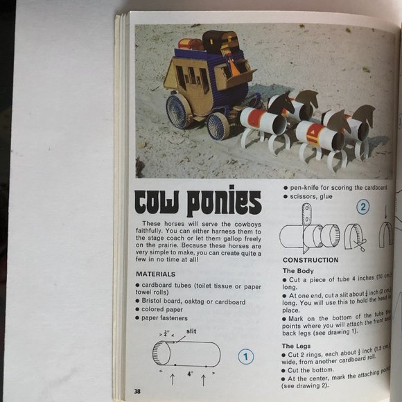 Indian and Wild West Toys You Can Make Paperback - 1980 by Maurice Gogniat - Picture 15 of 16